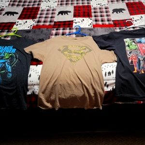 Black panther, superman, justice league